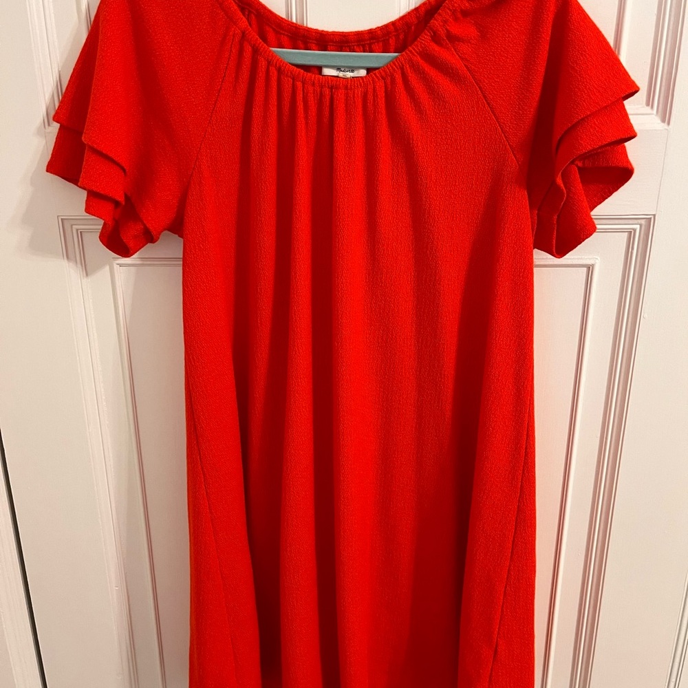 Madewell Short Sleeve Dress